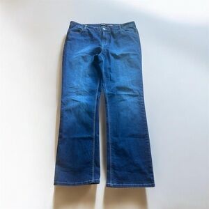 Buffalo David Bitton Women's Straight Leg Jeans in Deep Blue
